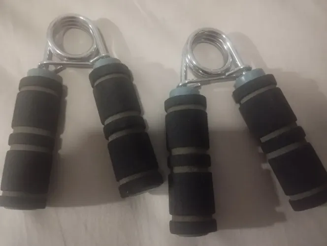 02 Handgrips Profissionais Para Fortalecimento Dos Punhos