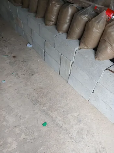 Bloco de cimento 19x39 35 unidades