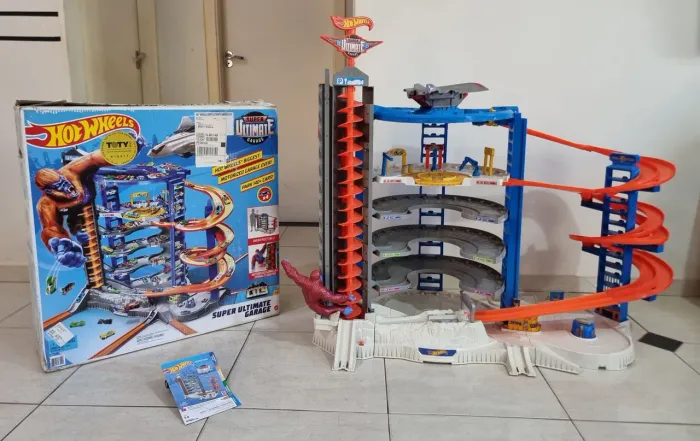 Garagem Hotwheels Super Ultimate Garage Gorila
