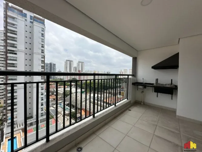 Aluga-se apartamento no Tatuapé com 67 m² e Varanda Gourmet.