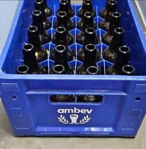 3 engradados cerveja retornável
