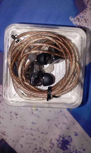 KZ EDC PRO Intra auricular com MIC