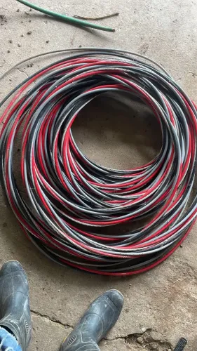 Peça de cabo quádruplex 25mm  500,00 a peça de 50 metros