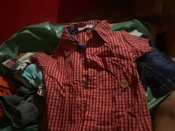 mudança muitas roupas de bebê 24 peças 
