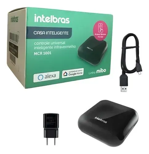 Controle Inteligente Intelbras MCR 1001 Alexa Google Home - Barato. 