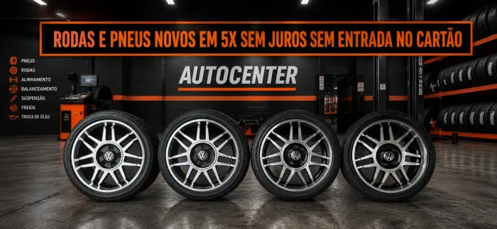 Jogo de Rodas Aro 15 Snowflakes + Pneus Novos 195 x 55_Aceito Cartão 5X Sem Juros