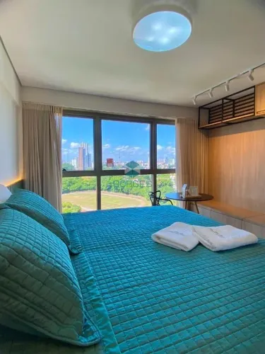 Studio para venda e locação em Ondina com 28m², planejado e acesso à praia