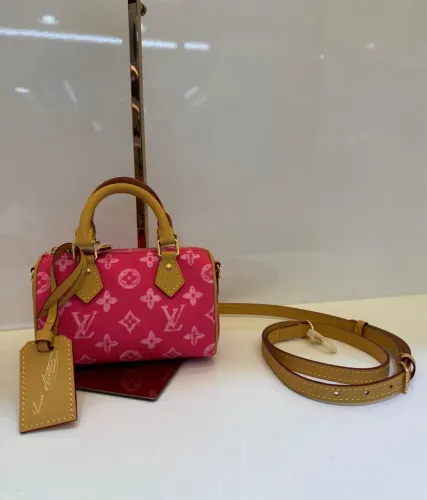 Louis vuitton speedy nano pink