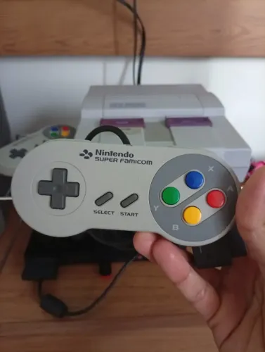 CONTROLE SUPER NINTENDO ORIGINAL TOP CONSERVADO