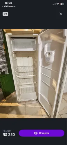 Geladeira vende