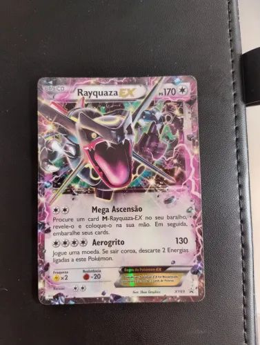 Carta pokemon RAYQUAZA ex promo