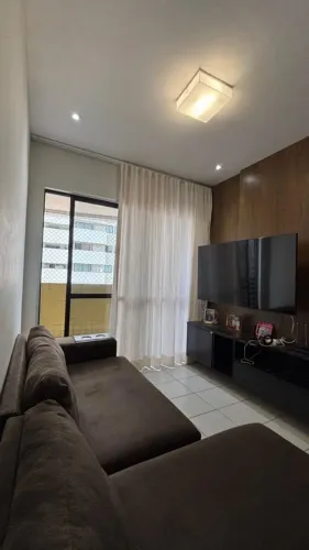 Locação de Apartamento mobiliado com 3 dormitórios, 75 m² por R$ 4.500/mês - Ponta Verde -