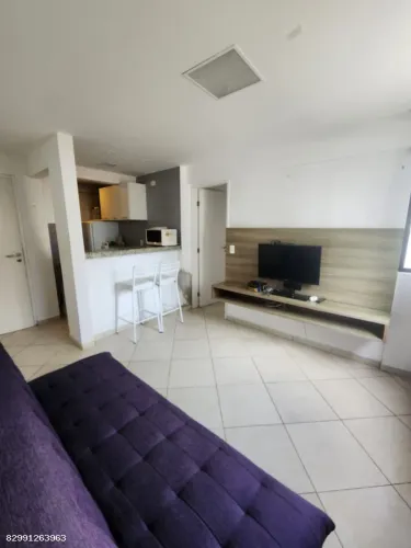 Apartamento 1 Quarto para Locação em Maceió, Ponta Verde, 1 dormitório, 1 banheiro, 1 vaga