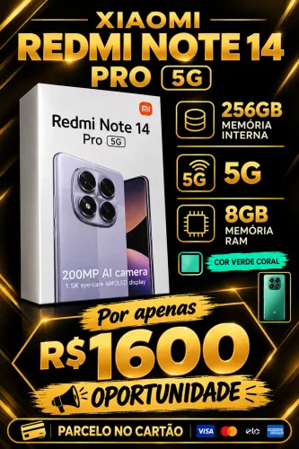 Xiaomi redmi note 14 pro 5g - 256gb