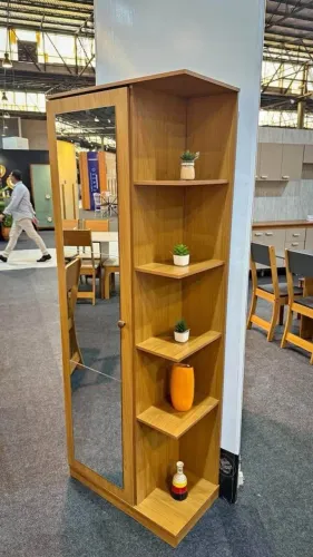 Sapateira Com Portas Espelhada Camile Novo Direto da Fabrica 
