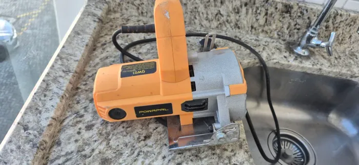 Serra p/ marmore Powapal QW01 220v 1300rpm