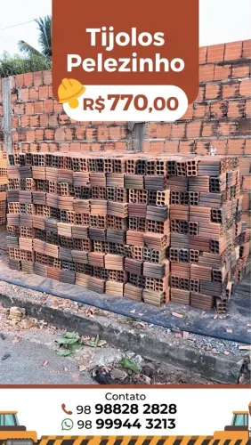 Vendo tijolos de segunda 