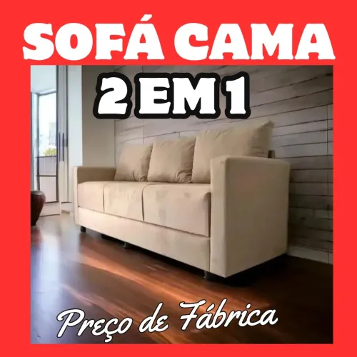 Sofá 2 EM 1, Novos, R$ 829,99...OFERTAÇO!!