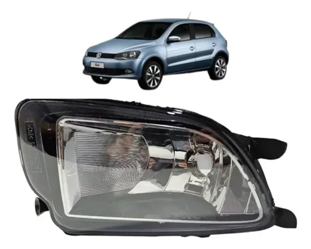 Farol De Milha Esquerdo Gol G6 2013 2014 2015 2016 Transparente