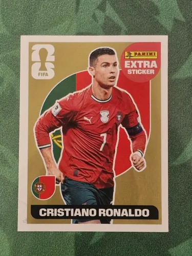 Figurinha Legend Cristiano Ronaldo Gold