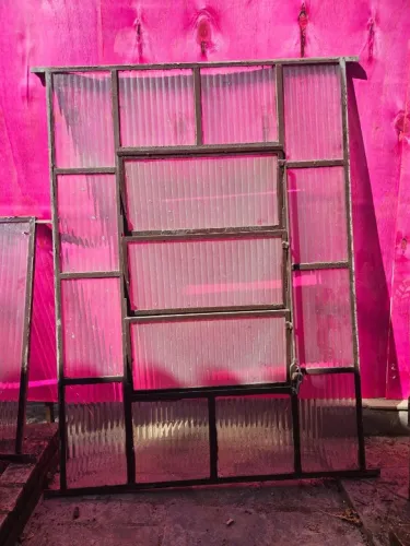 Janela de aço com vidro 100 x 140cm