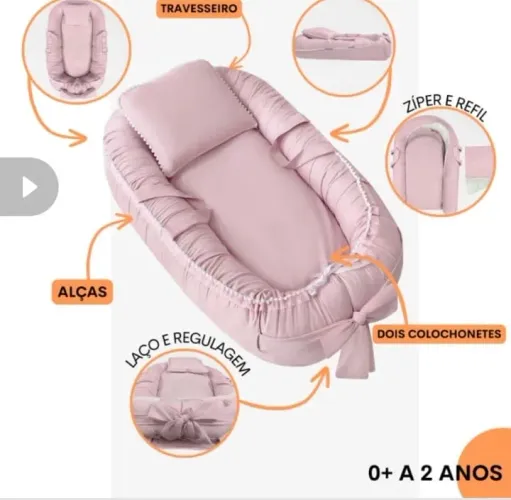 BANHEIRA COM TROCADOR + NINHO