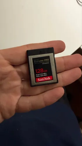 Cartão SanDisk 128GB Extreme PRO CFexpress Tipo B