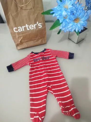 Macacão carters menino 3 mese