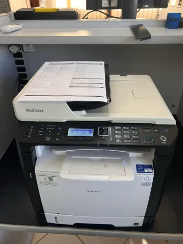 Impressora MULTIFUNCIONAL Laser Ricoh SP 377SFNWX seminova