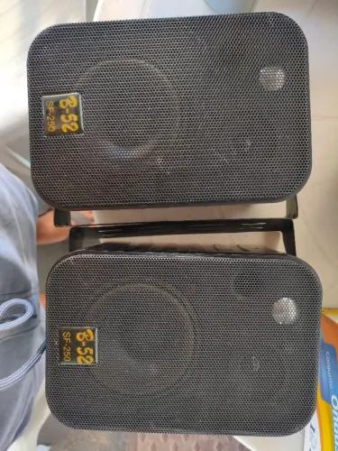 Caixas de som 02 unidades ( Bafle de Suspensão Acústica)