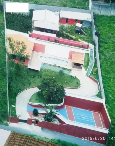 CHÁCARA MURADA CONDOMÍNIO 2.000 M² CASAS PISCINA SALÃO FESTAS CAMPO PORTARIA JD ARUJA ARUJ
