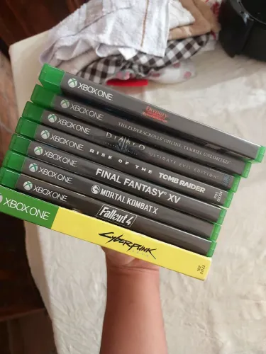 Lote de 8 jogos originais xbox