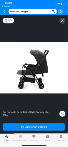 Carrinho de bebê 