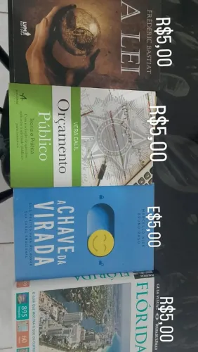 Livros partir R$5,00