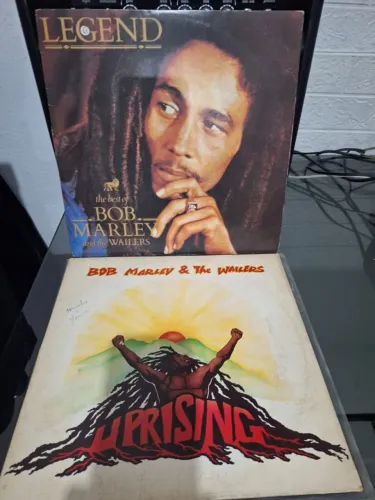 Lp bob marley uprising + legend 