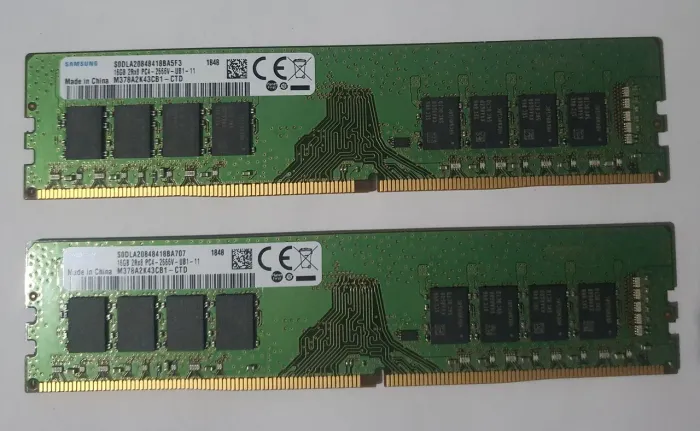 Memória RAM DDR4 32GB (2x16GB) 2666mhz