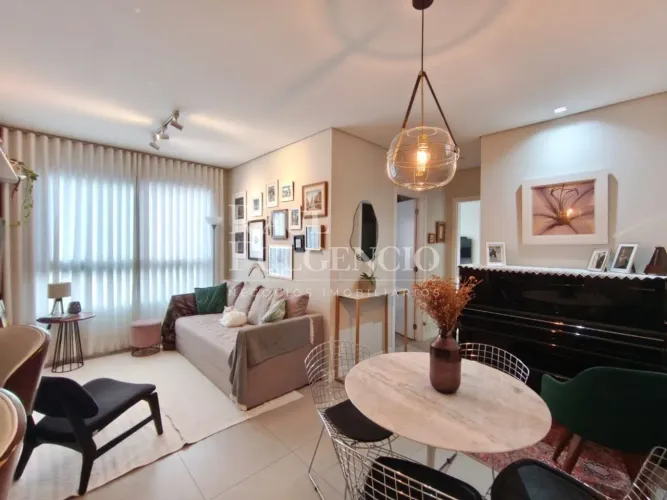 Apartamento de 2 quartos mobiliado para alugar na Gleba Palhano