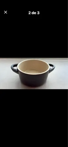 Mini Ramequim LE CREUSET preto
