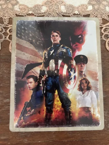 Filme em BLUE RAY STEELBOOK - CAPITÃO AMÉRICA O PRIMEIRO VINGADOR.