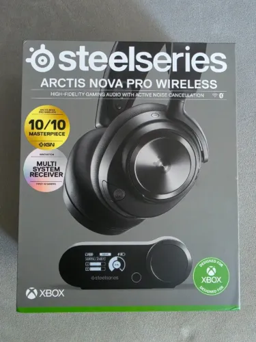 Headset Gamer SteelSeries Arctis Nova Pro Wireless (Xbox) + Caixa Original