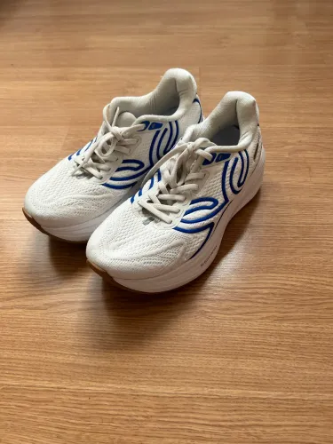 ? TÊNIS OLYMPICUS CORRE 4.0 ? AZUL COM BRANCO ?