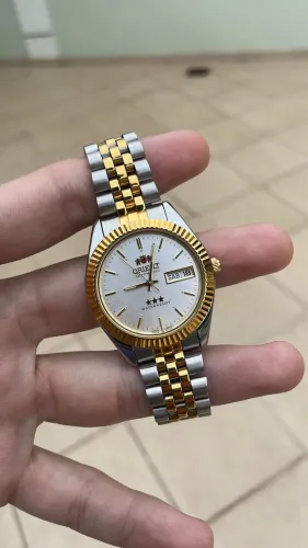 Relógio Orient 5 estrelas Datejust