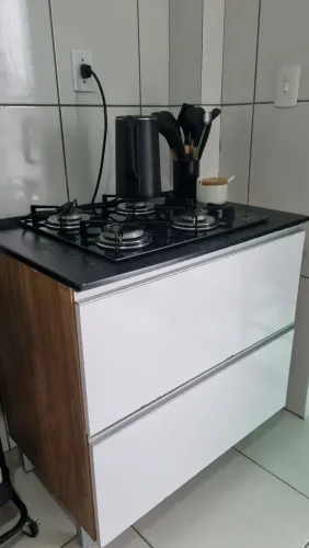 Balcão e Fogão Cook top