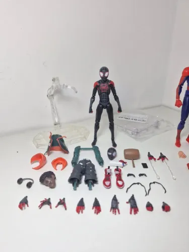 Homem Aranha Miles Morales Bootleg Sentinel | Shfiguarts | Mafex