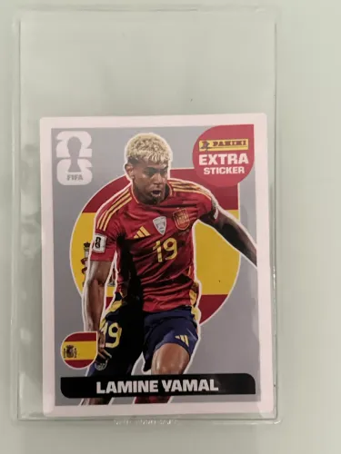 Extra sticker, LAMINE YAMAL PRATA
