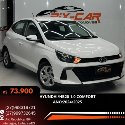 Hyundai HB20 Comfort Plus 1.0 Flex 12V Mec. 2025