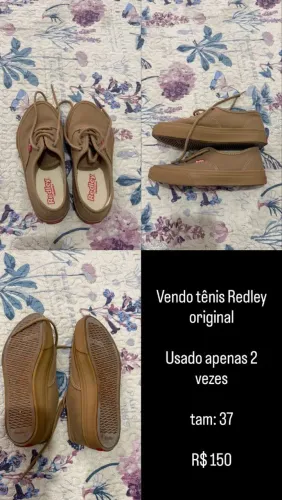Tênis feminino Redley 37 somente venda usado duas vzs seminovo