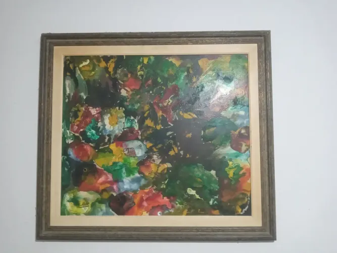 Quadro da Maria Bandeira artista plástica de Cabo Frio