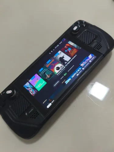 Steam Deck LCD 512gb + Case + Película + Capinha + Carregador 