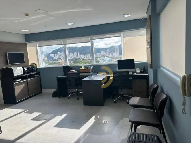 Sala para alugar, 57 m² por R$ 5.500,00/mês - Vila Belmiro - Santos/SP